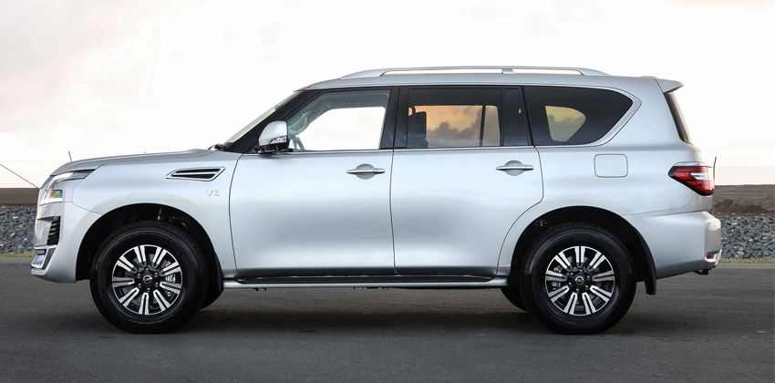 2020 Nissan Patrol side