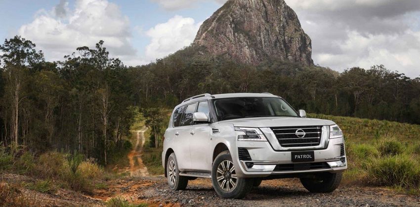 2020 Nissan Patrol front
