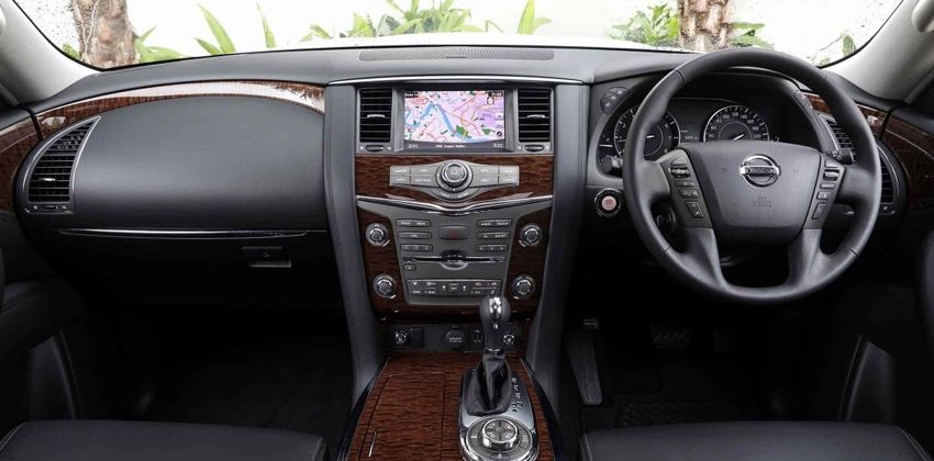 2020 Nissan Patrol cabin