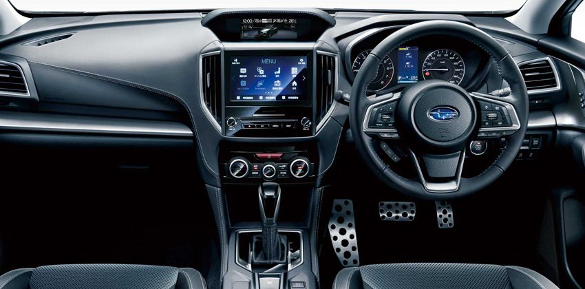 Subaru Impreza cabin