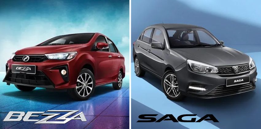 2020 Perodua Bezza vs 2019 Proton Saga - The better pick 