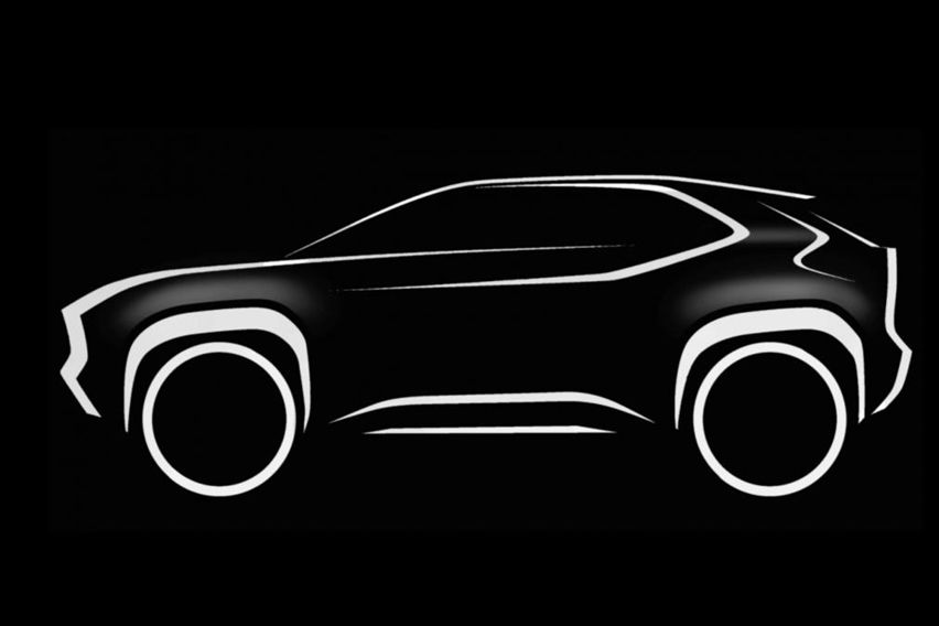 Teaser sketsa Toyota Yaris crossover
