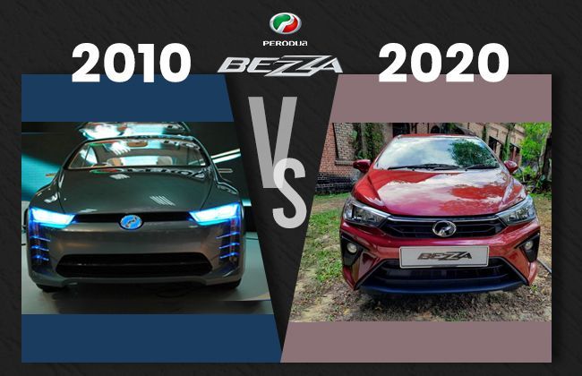 #10YearChallenge - Perodua Bezza 2010 vs 2020