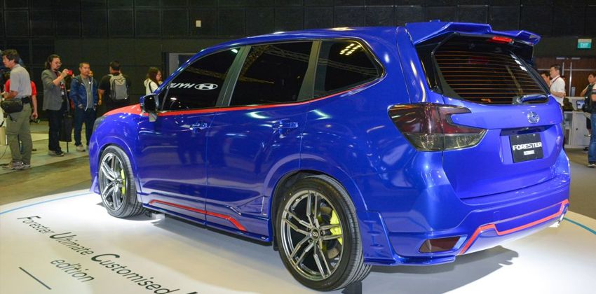 Subaru F.U.C.K.S. edition rear