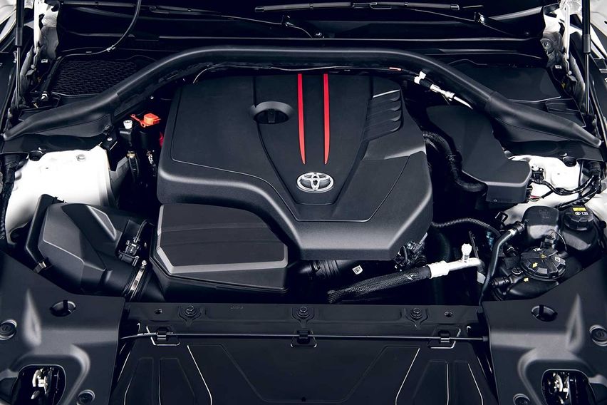 Mesin 4-silinder 2.0 liter turbo GR Supra
