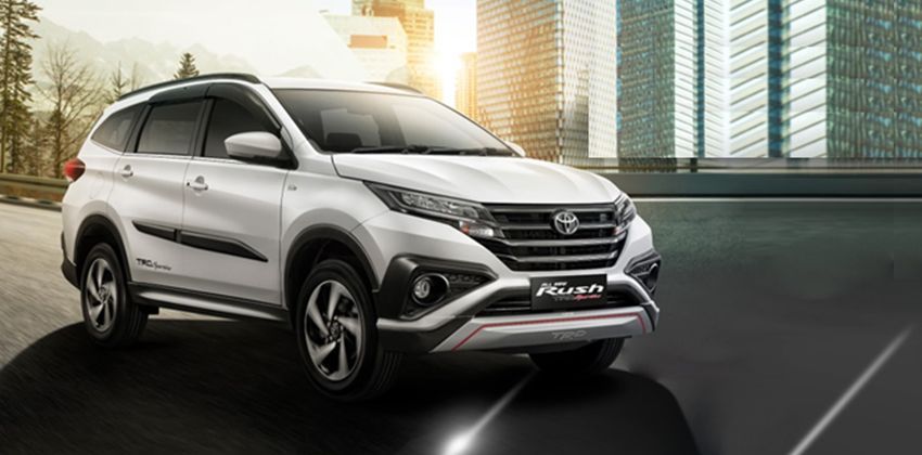 Toyota Rush color options