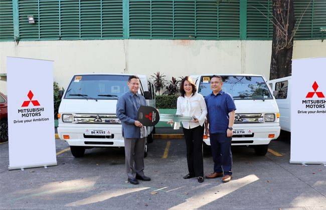 Department of Health (DOH) receives Mitsubishi L300 and Xpander