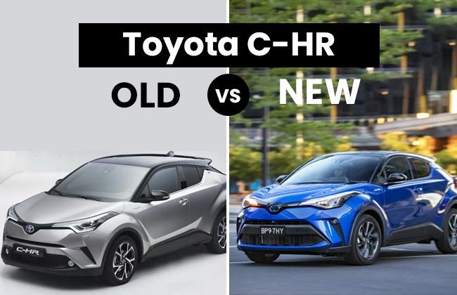 Toyota C-HR - Old vs New