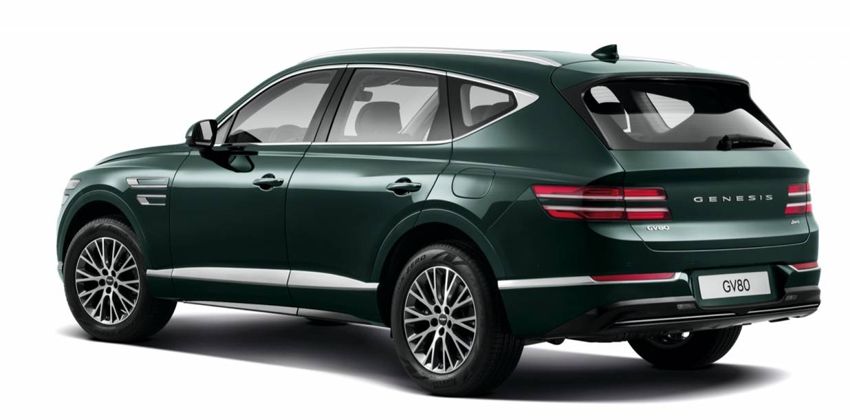 2020 Genesis GV80 rear