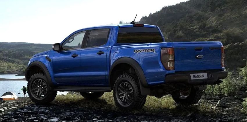 Ford Ranger Raptor rear