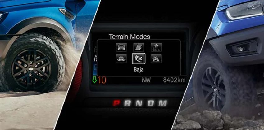 Ranger Raptor Baja Mode