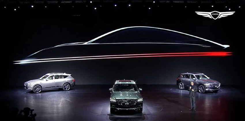 Genesis GV80 car teased 