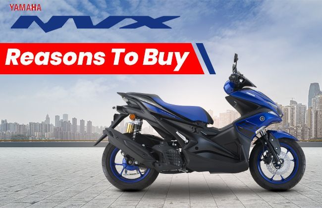 Yamaha NVX - Reasons to buy