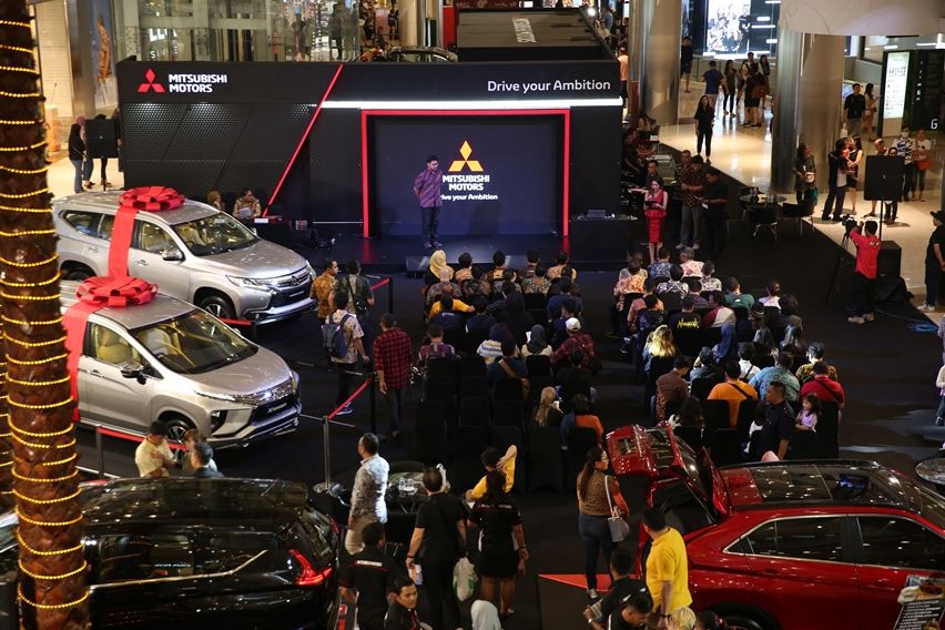 Suasana Mitsubishi Motors Auto Show central park mall