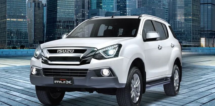 Isuzu mu-X front