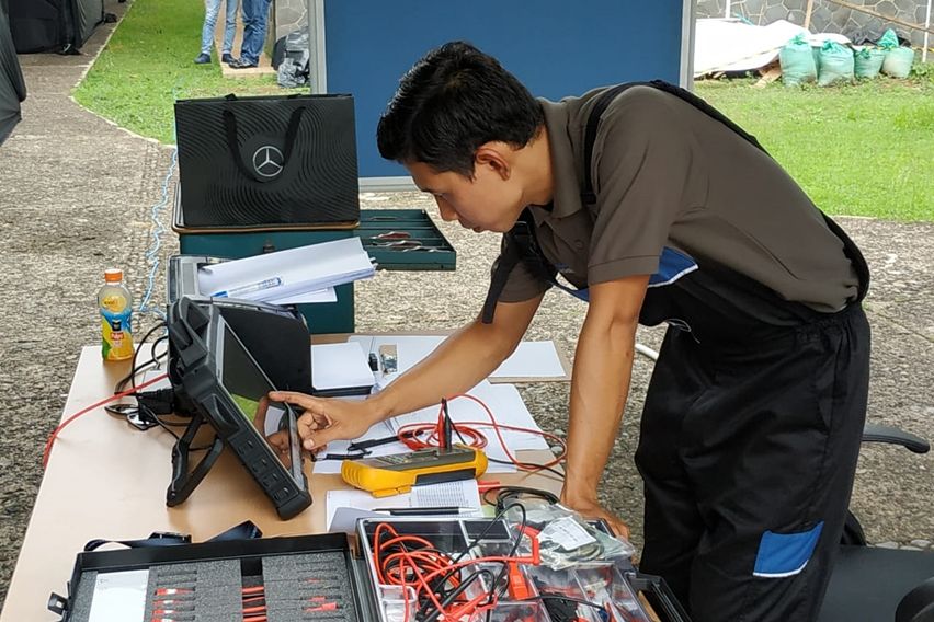 pemeriksaan dan perbaikan harus sesuai langkah standarisasi DCVI