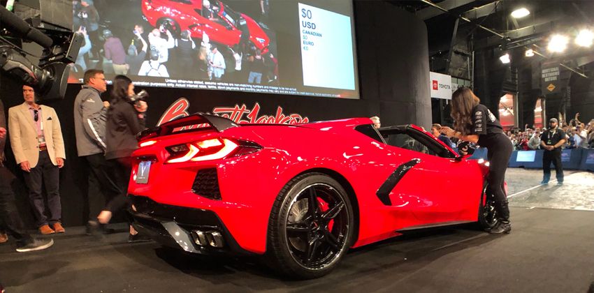 2020 Corvette Stingray rear