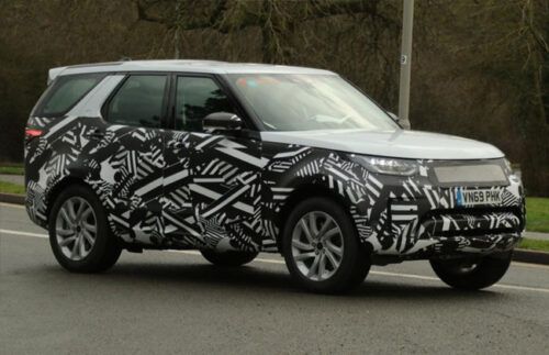 2020 Land Rover Discovery spotted testing