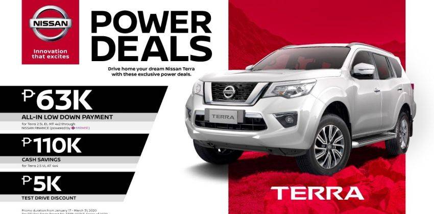 nissan terra promo