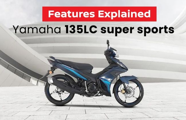 Yamaha 135 LC Super Sports - Features explained