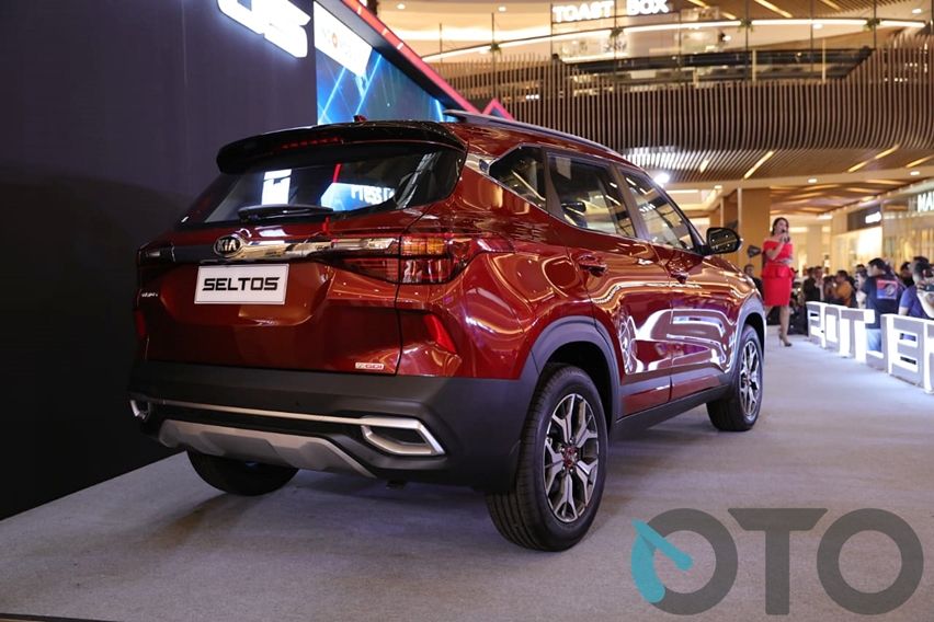 Tampak belakang Kia Seltos