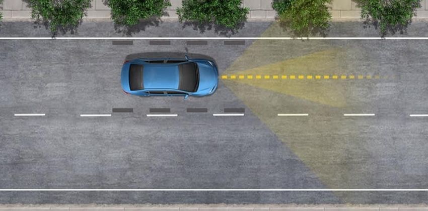 Toyota Lane Tracing Assist