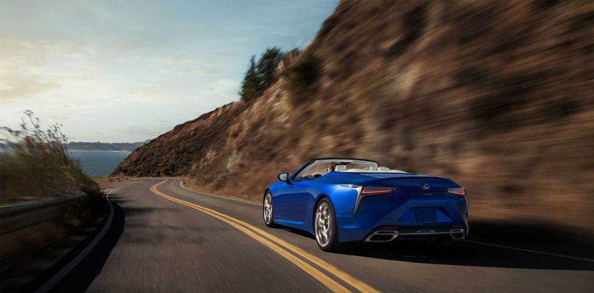 2020 Lexus LC Inspiration rear