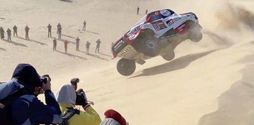 Fernando Alonso at 2020 Dakar Rally