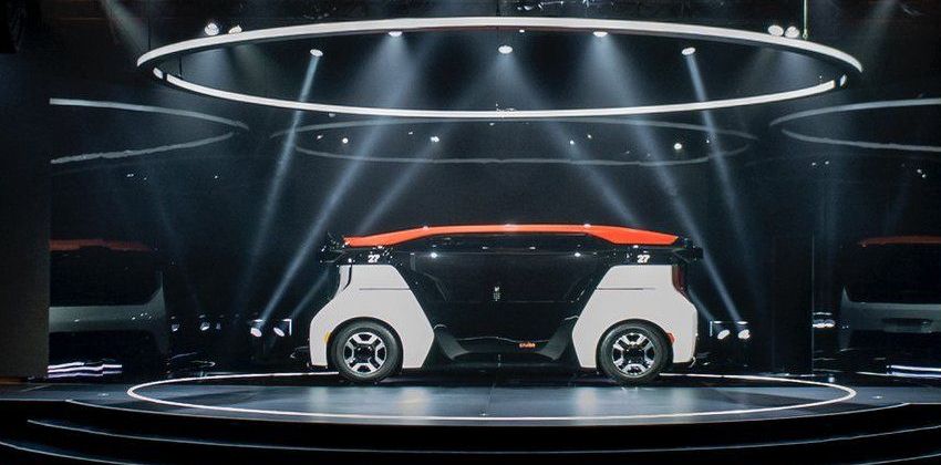 GM Cruise Origin SIDE