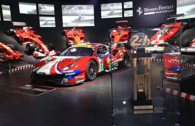 Ferrari Museum showcases 70 years of Le Mans history 