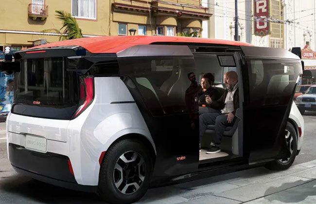 General Motors ride-sharing concept revealed, gets seats but no controls