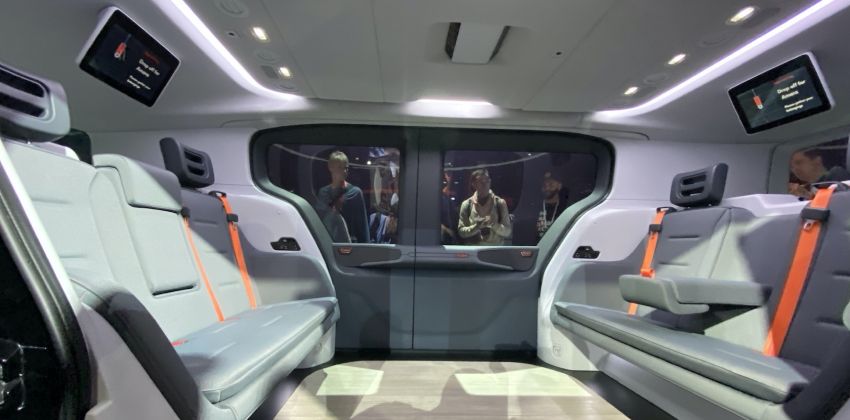 GM Cruise Origin INTERIOR