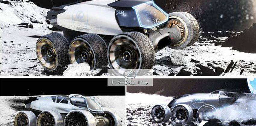 Lexus lunar concept vehicle 