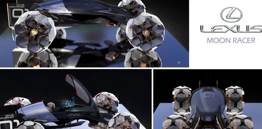 Lexus lunar concept vehicle