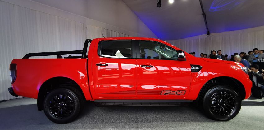 Ford Ranger RX4 side profile