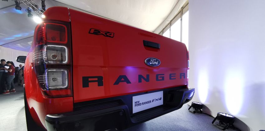 Ford Ranger RX4 rear