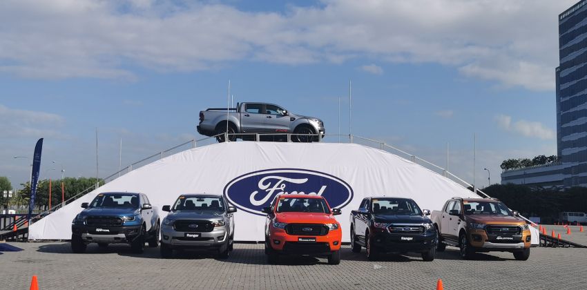Ford Ranger new lineup