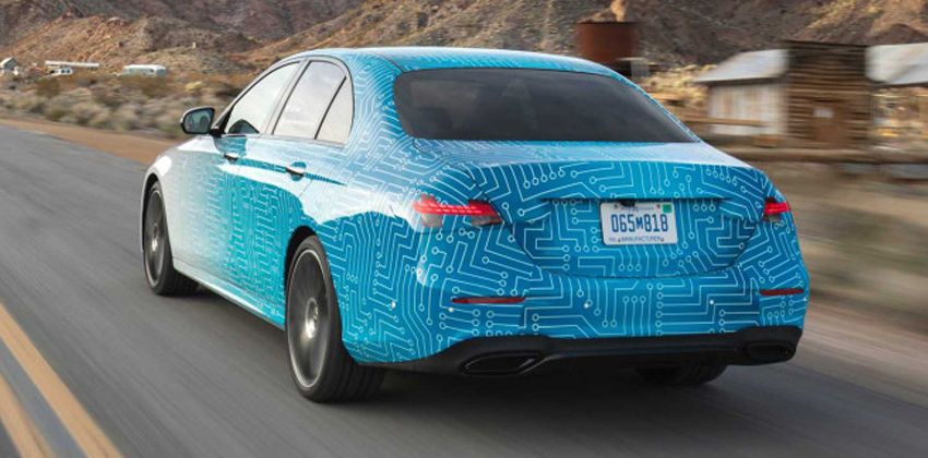 Mercedes Benz E-Class rear