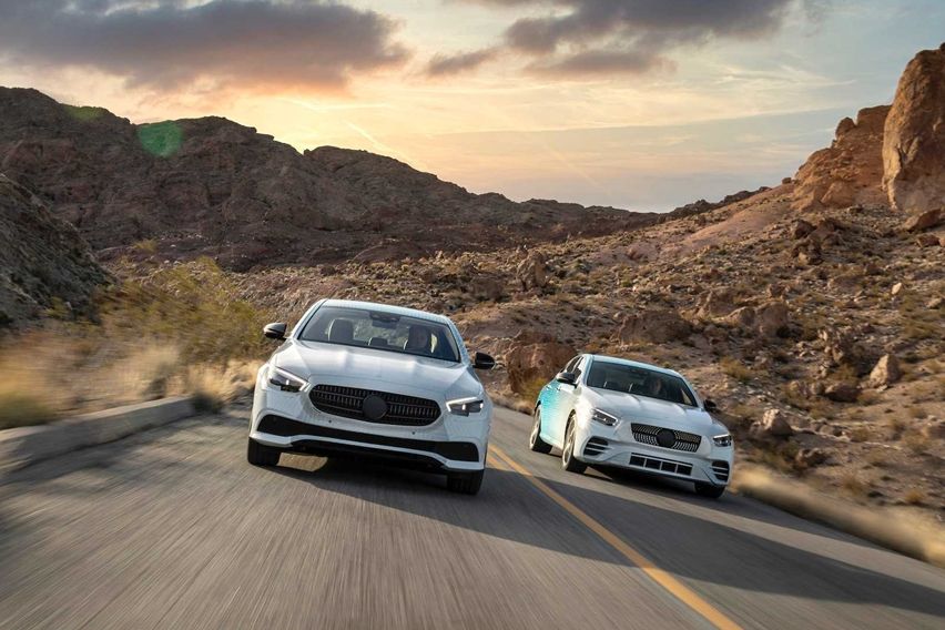 Teaser E-Class facelift