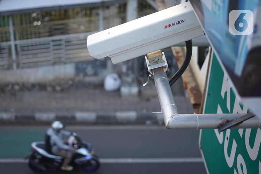 Ilustrasi tilang elektronik untuk motor