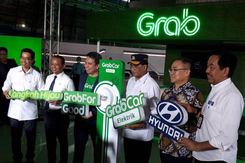 Hyundai Ioniq Listrik Grab Indonesia 2020