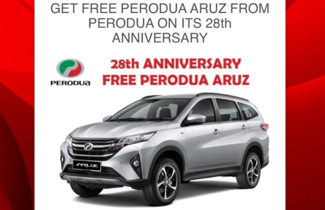 Free Perodua Aruz is a scam, official word is out