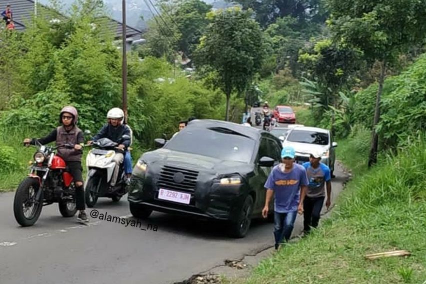 Tertangkap kamera sedang diuji di Lembang