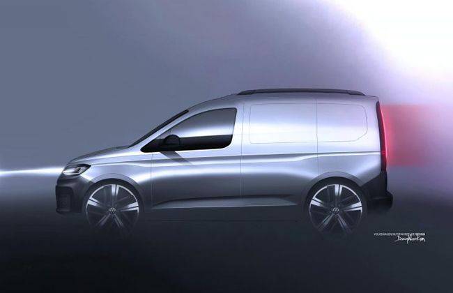 Volkswagen teases next-gen Caddy via official sketches