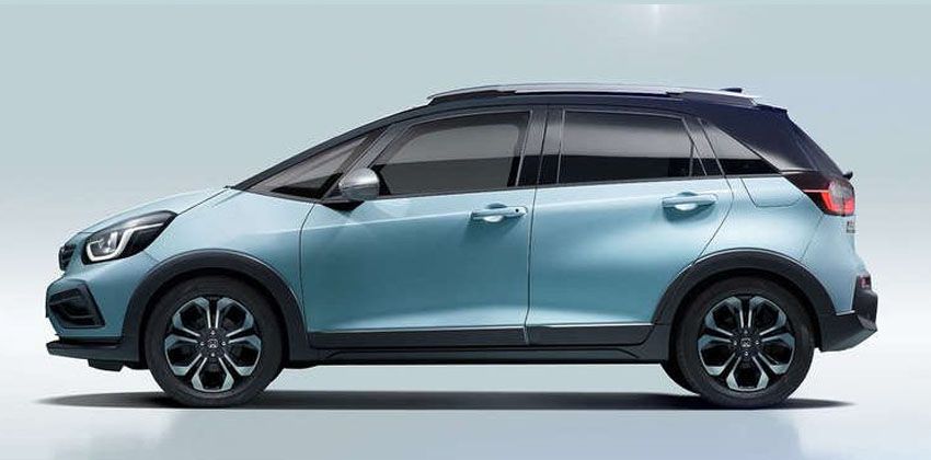 Honda Jazz Crossstar side