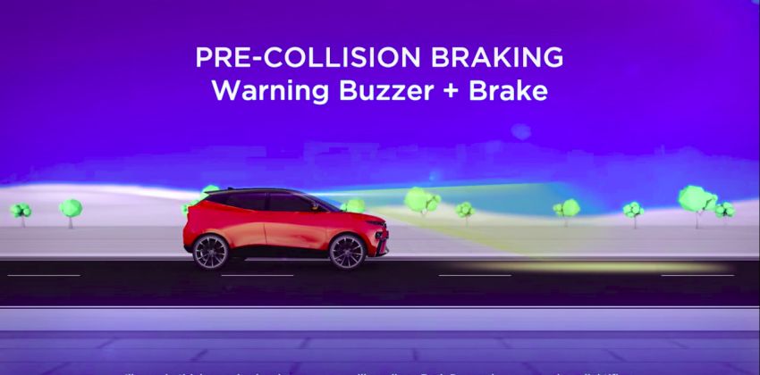 Pre-collision warning