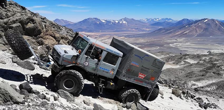 Mercedes-Benz Unimog truck