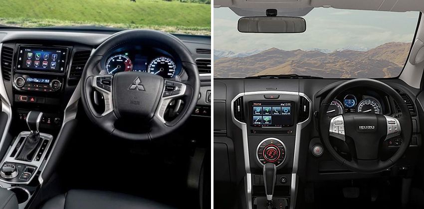 Mitsubishi Pajero Sport vs Isuzu MU-X