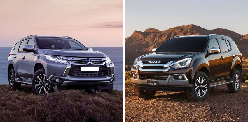 Mitsubishi Pajero Sport vs Isuzu MU-X