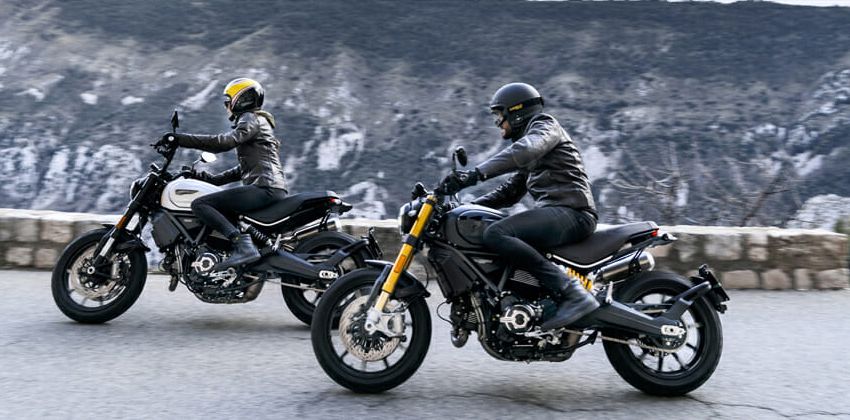 Scrambler 1100 PRO and Scrambler Sport PRO side